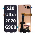 Samsung Galaxy SM-G988 (S20 ULTRA 2020) LCD and touch screen (Original Service Pack) [Black] GH96-13053A NF